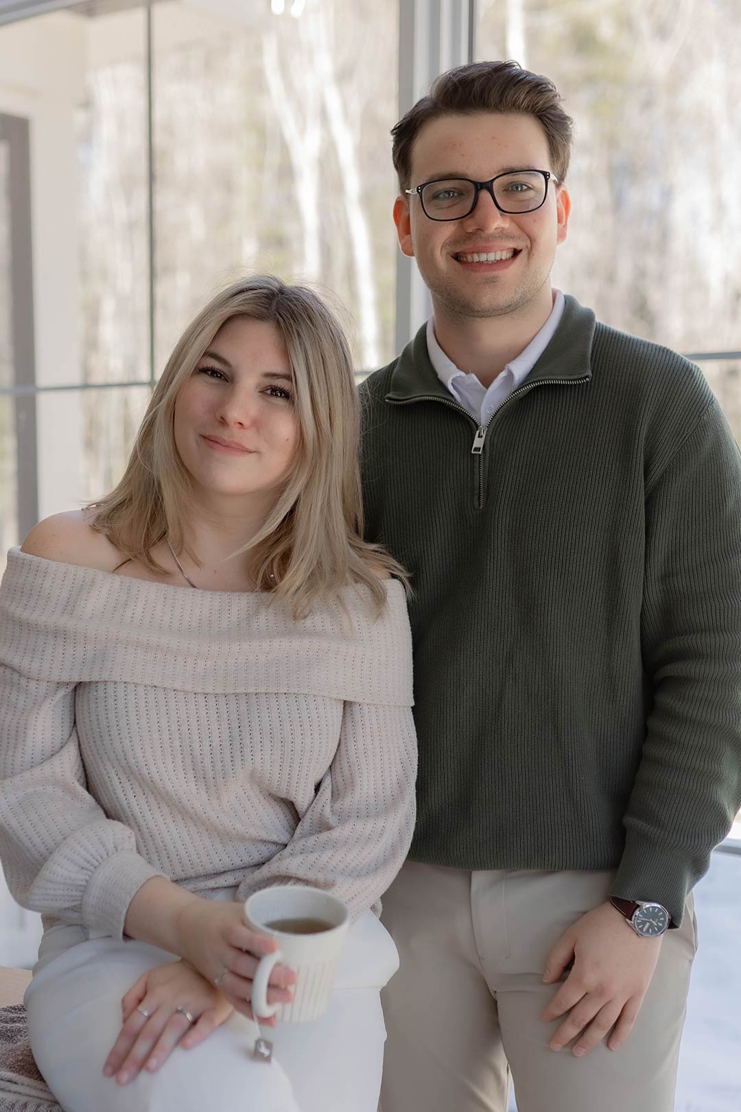 Alexis Carignan et Jennifer Larocque 