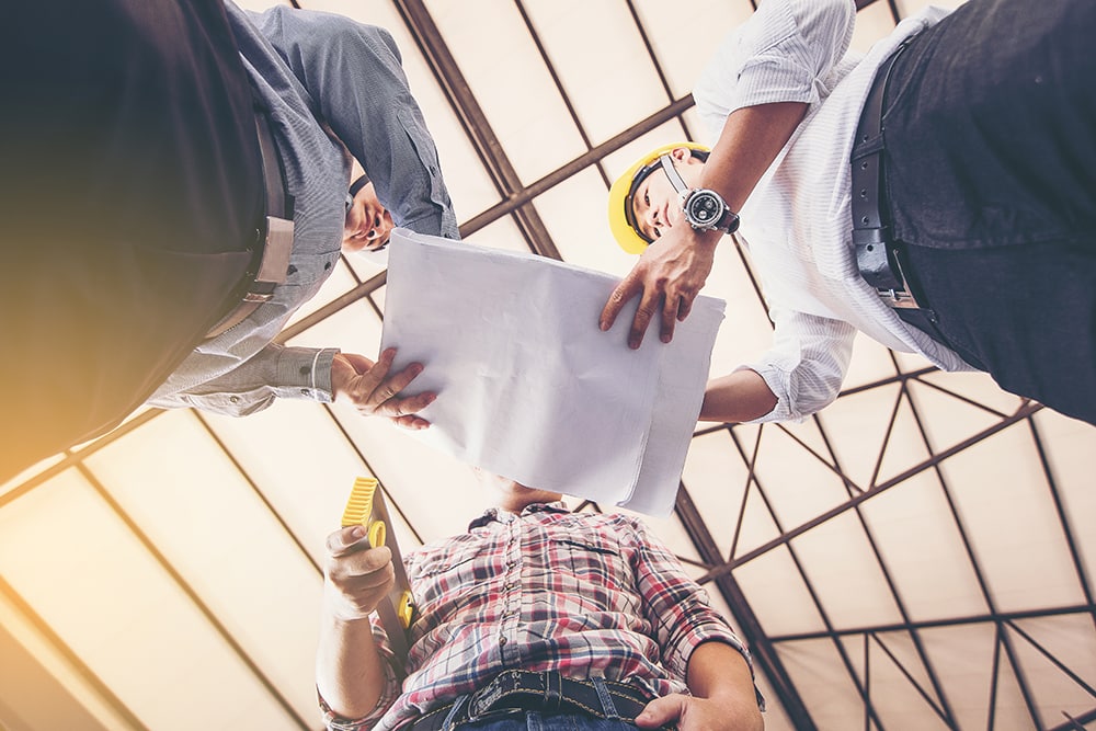 Entrepreneurs en discussion