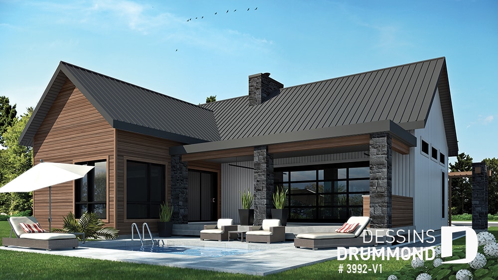 Plan #3992 - Vue arrière