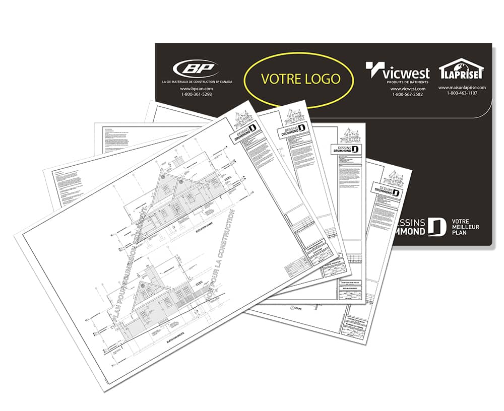 Pochette de plans Dessins Drummond