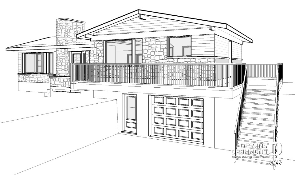 Rénovation 8043 - Avant