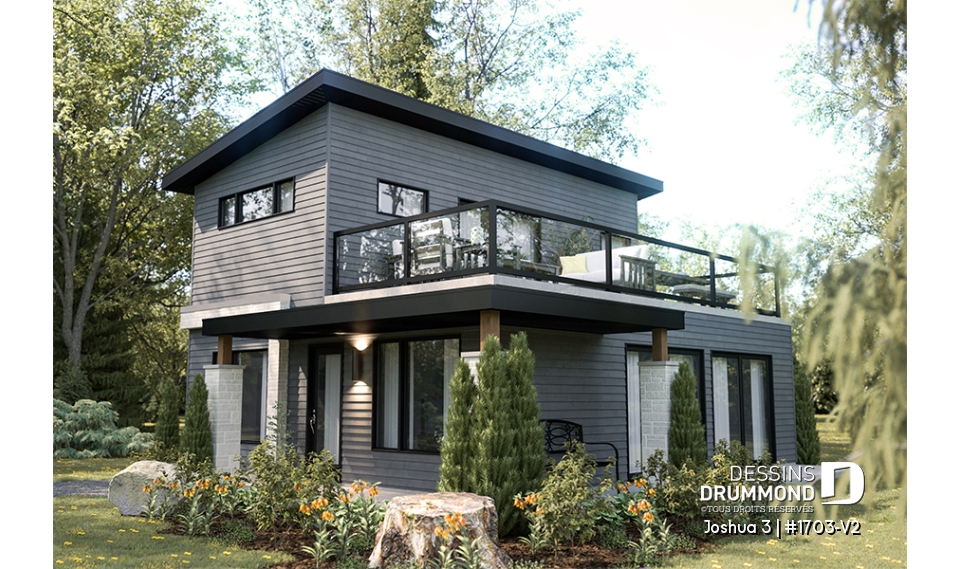 Vue droite - Joshua 3