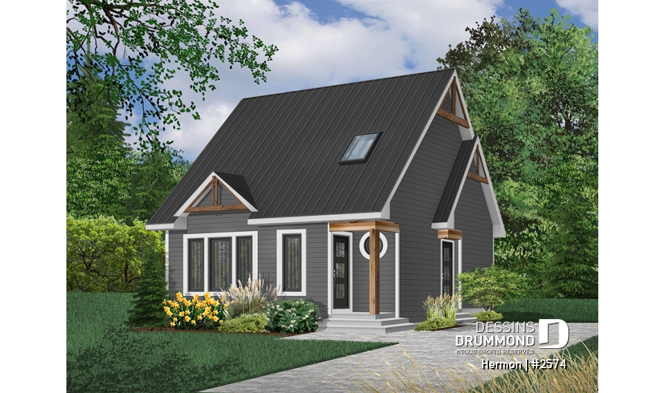 Version couleur no. 2 - Vue avant - Hermon