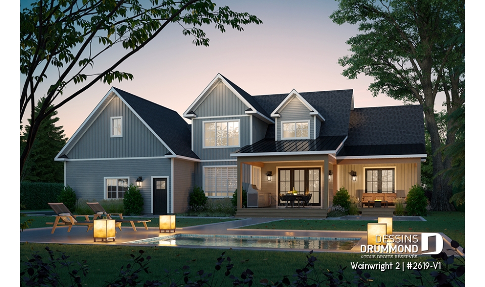 Vue arrière - MODÈLE DE BASE - Wainwright 2