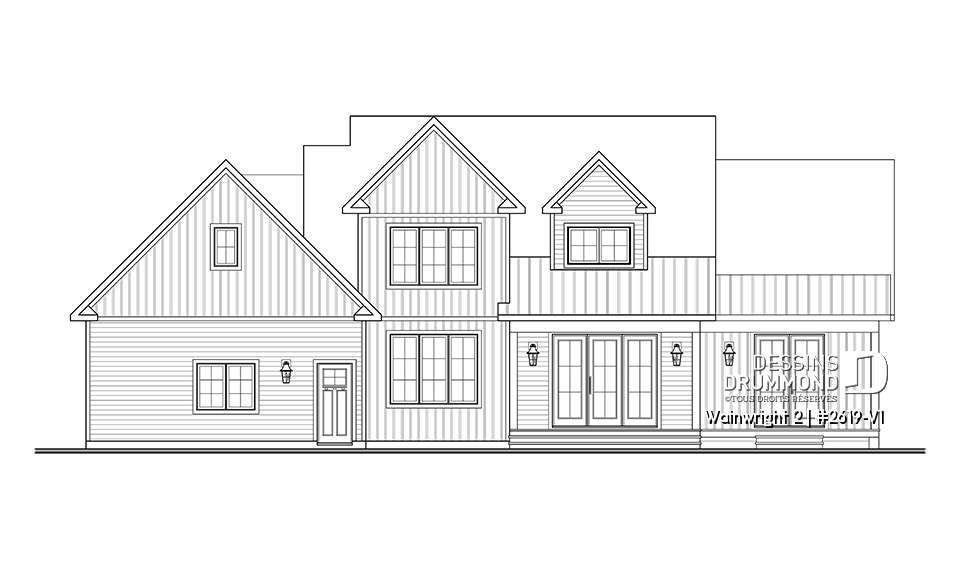 Vue arrière - MODÈLE DE BASE - Wainwright 2
