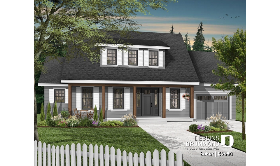 Version couleur no. 1 - Vue avant - Baker