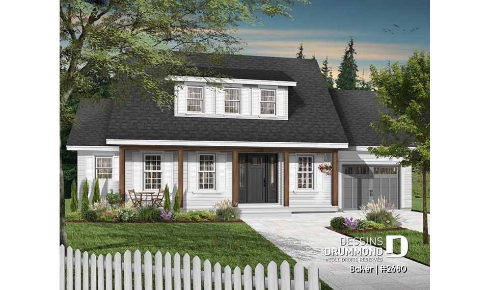 Version couleur no. 2 - Vue avant - Baker