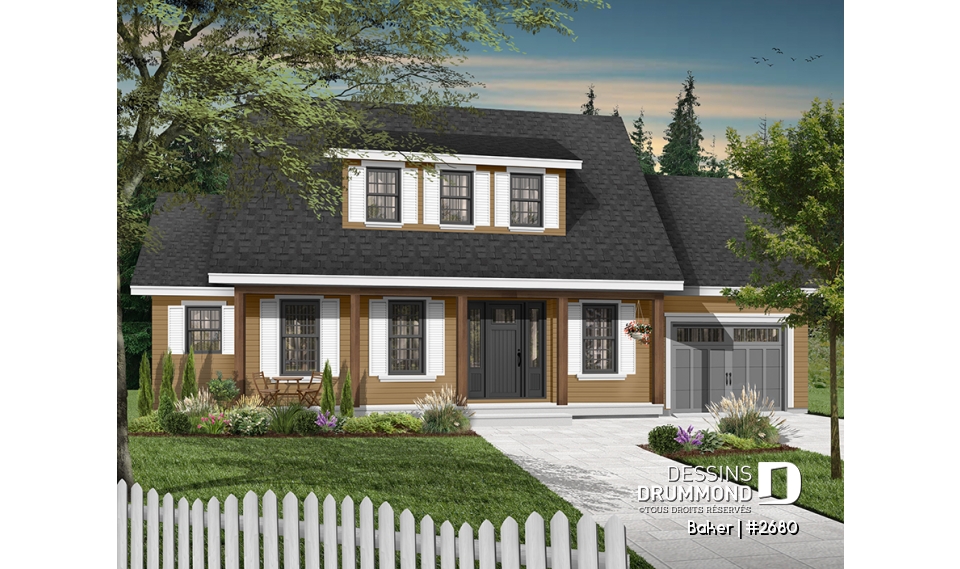 Version couleur no. 3 - Vue avant - Baker