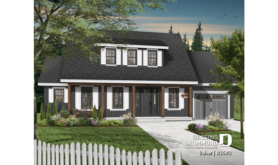 Version couleur no. 4 - Vue avant - Baker