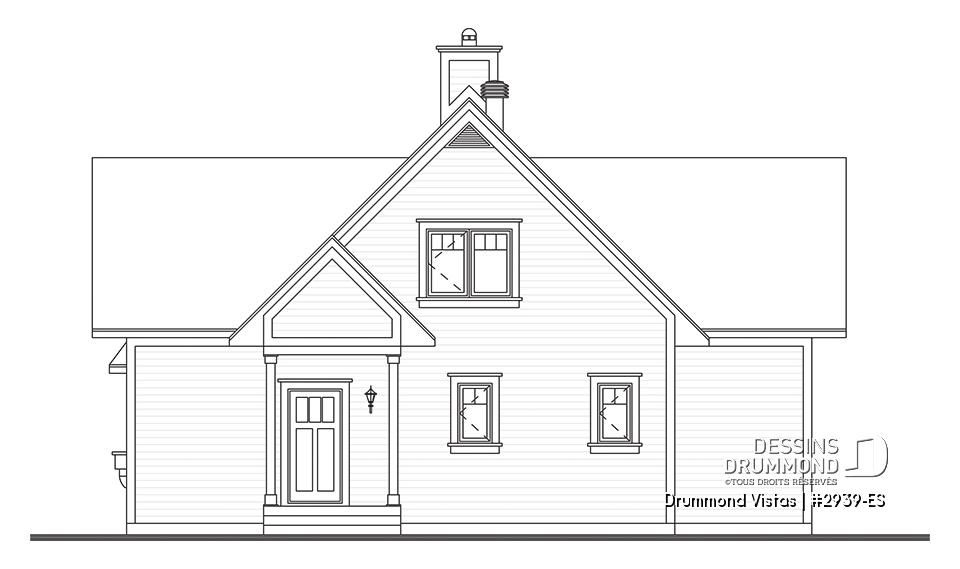 Élévation avant - Drummond Vistas