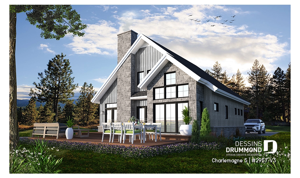 Version couleur no. 2 - Vue arrière - Charlemagne 5