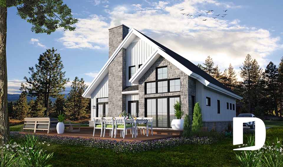 Vue arrière - MODÈLE DE BASE -  - Charlemagne 5