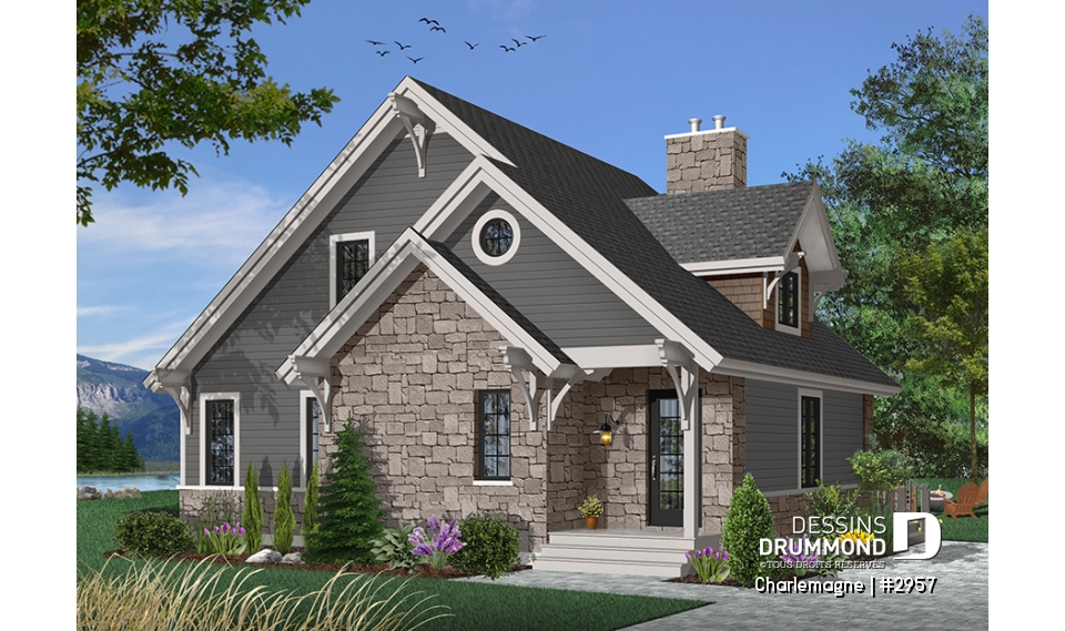 Version couleur no. 1 - Vue avant - Charlemagne