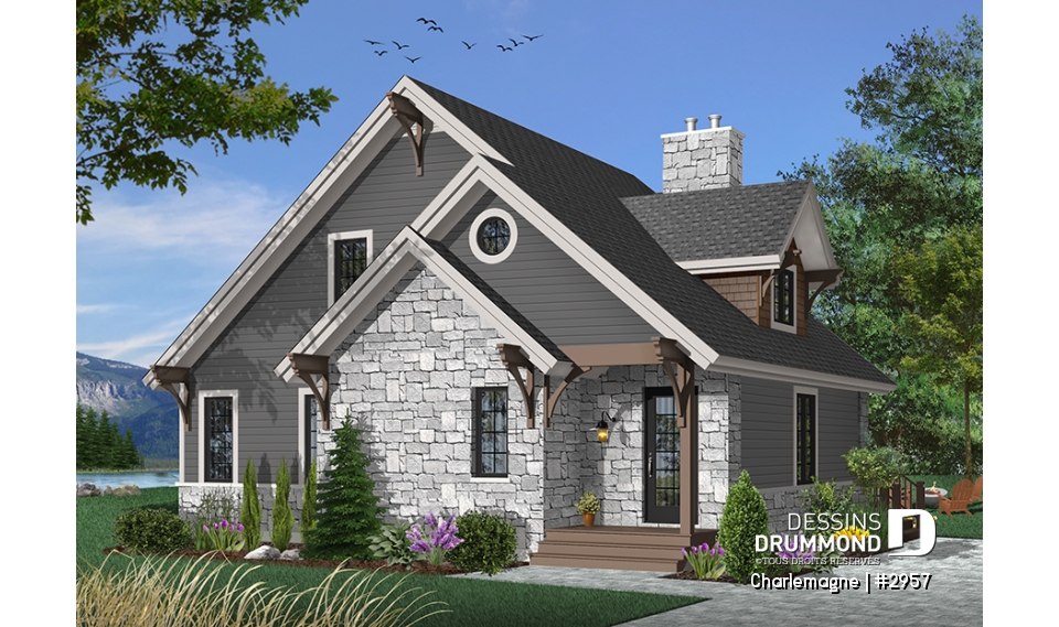 Vue avant - MODÈLE DE BASE - Charlemagne