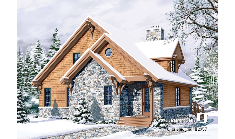 Vue avant – Modèle ORIGINAL - Charlemagne