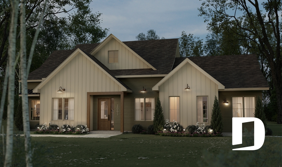 Vue avant - MODÈLE DE BASE -  - Saint-Georges