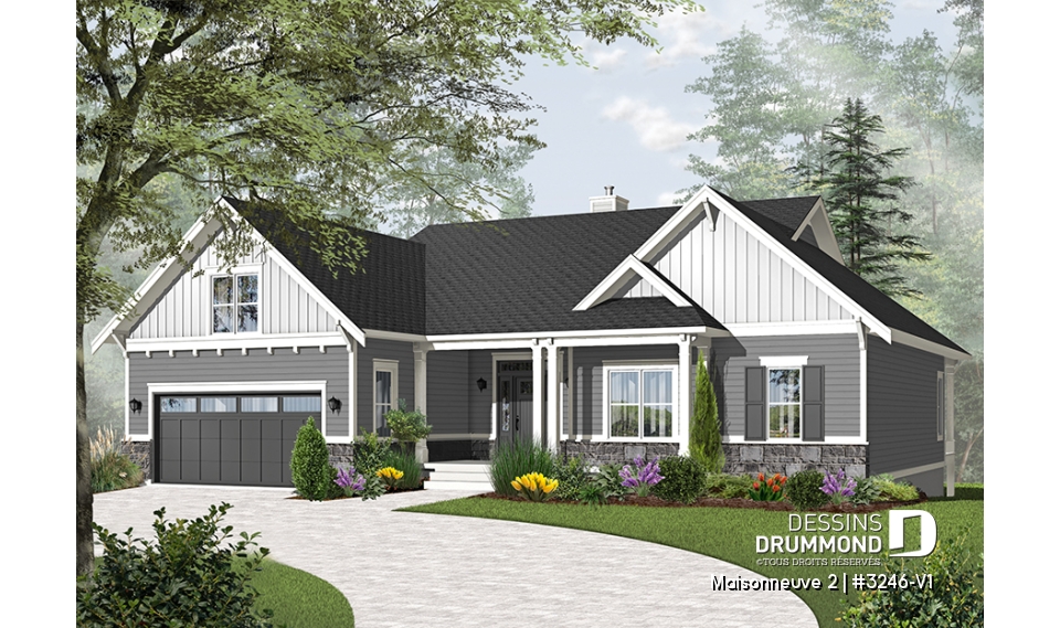 Version couleur no. 2 - Vue avant - Maisonneuve 2