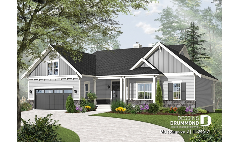 Version couleur no. 4 - Vue avant - Maisonneuve 2