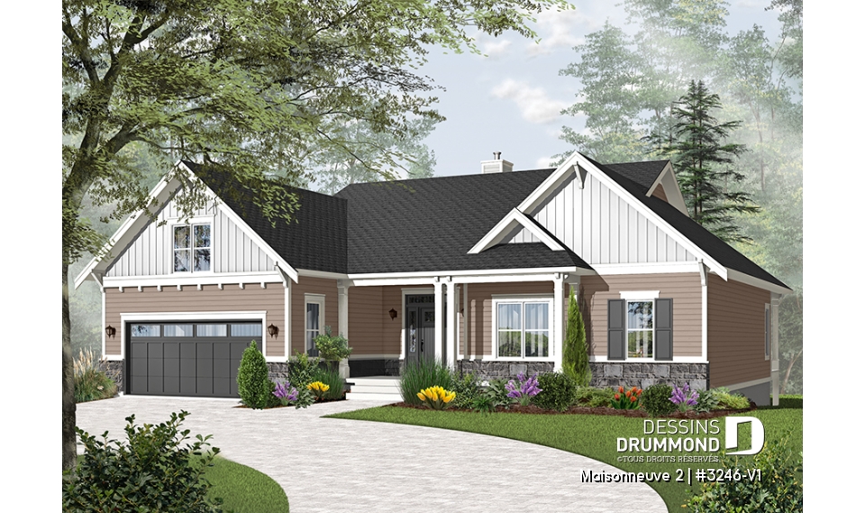 Version couleur no. 6 - Vue avant - Maisonneuve 2