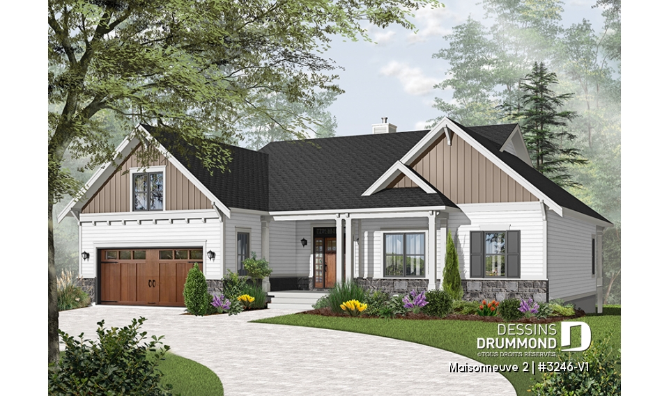 Version couleur no. 9 - Vue avant - Maisonneuve 2