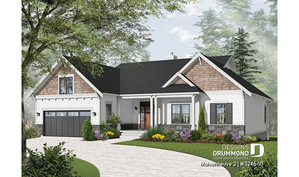 Vue avant - MODÈLE DE BASE - Maisonneuve 2