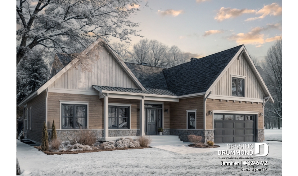 Vue avant - MODÈLE DE BASE - Jennifer