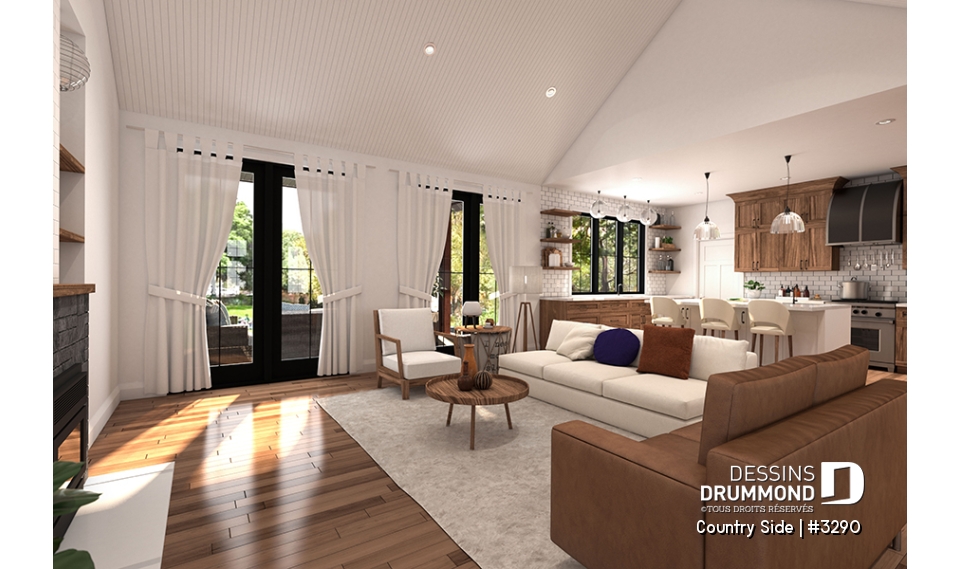 Vue intérieure - Country Side