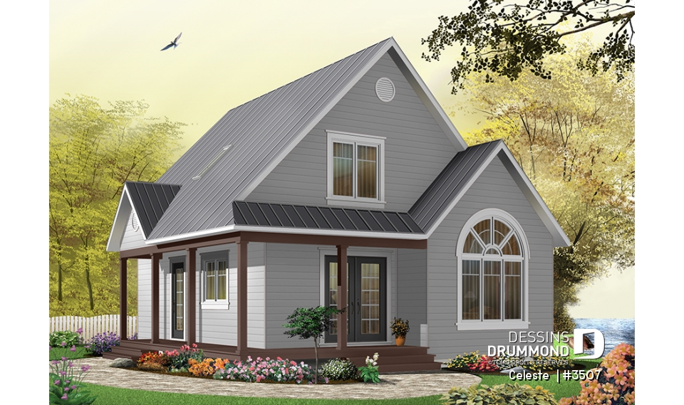 Version couleur no. 2 - Vue avant - Celeste 