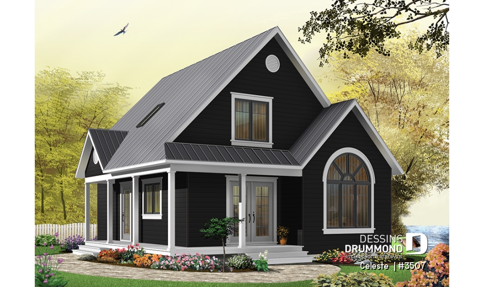 Version couleur no. 7 - Vue avant - Celeste 