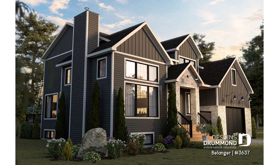 Version couleur no. 1 - Vue avant - Belanger