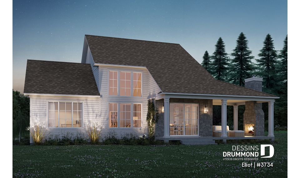 Vue arrière - MODÈLE DE BASE - Elliot