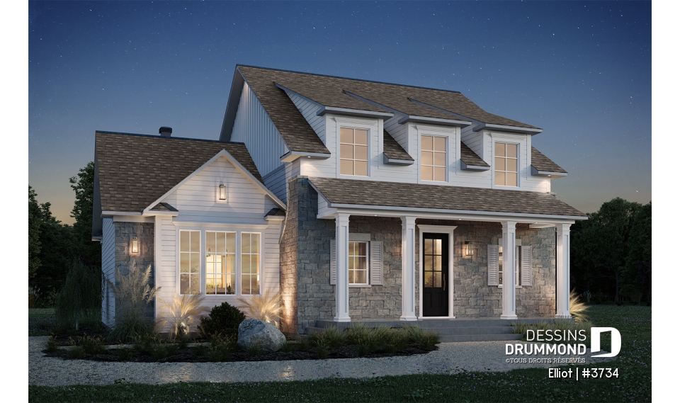 Vue avant - MODÈLE DE BASE - Elliot