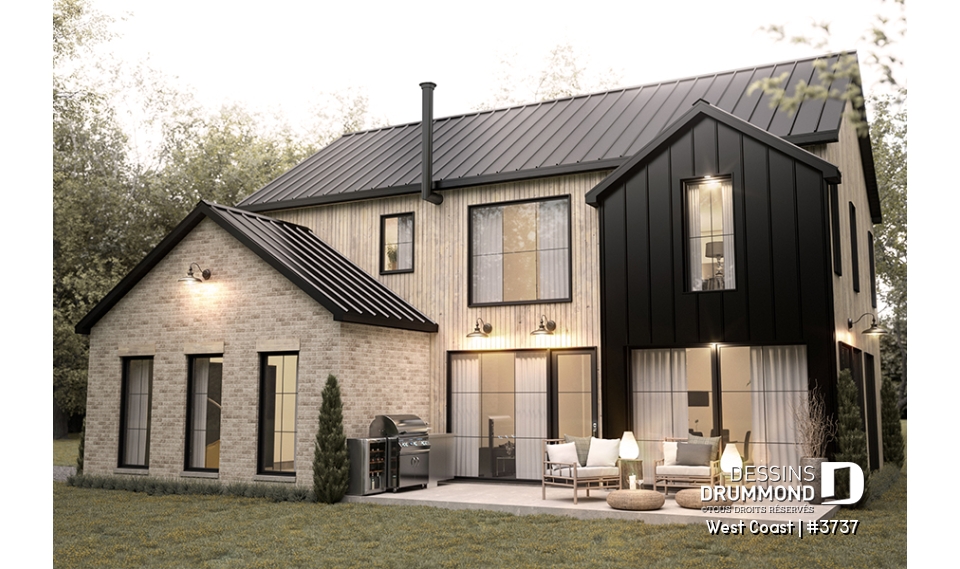 Vue droite - West Coast