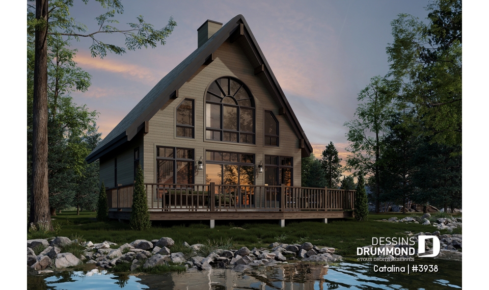 Version couleur no. 1 - Vue arrière - Catalina