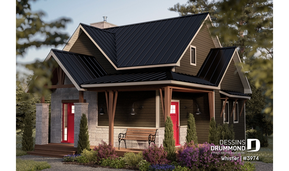 Vue droite - Whistler