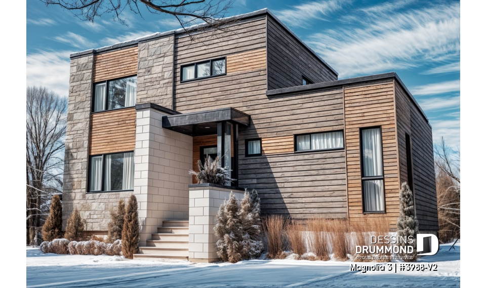 Vue avant - MODÈLE DE BASE - Magnolia 3