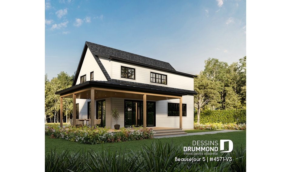 Version couleur no. 1 - Vue arrière - Beauséjour 5