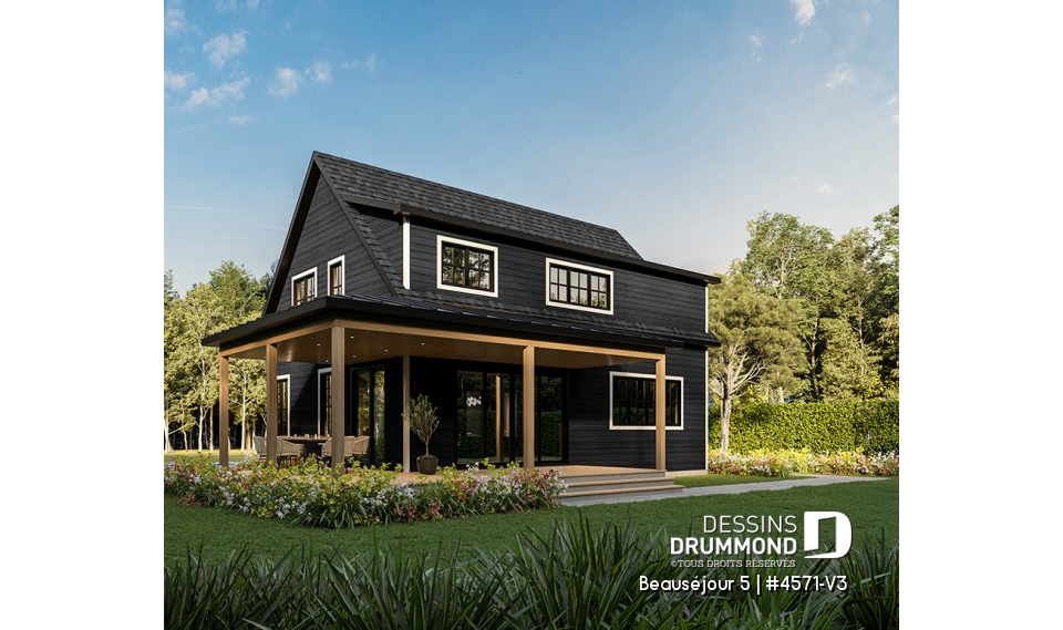 Vue arrière - MODÈLE DE BASE - Beauséjour 5