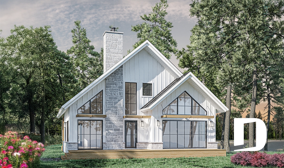 Vue arrière - MODÈLE DE BASE -  - Charlemagne - Éco