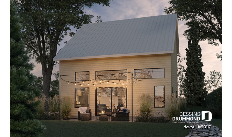 Vue arrière - MODÈLE DE BASE - Havre