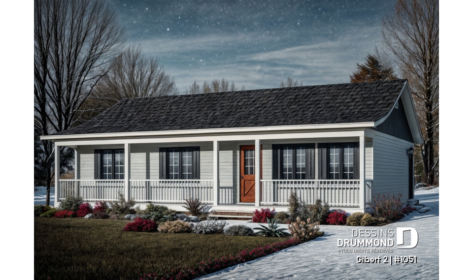 Vue avant - MODÈLE DE BASE - Gilbert 2