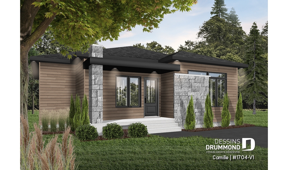 Vue avant - MODÈLE DE BASE - Camille