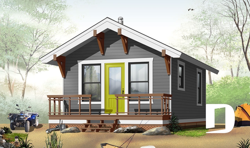 Vue avant - MODÈLE DE BASE -  - Le Gîte