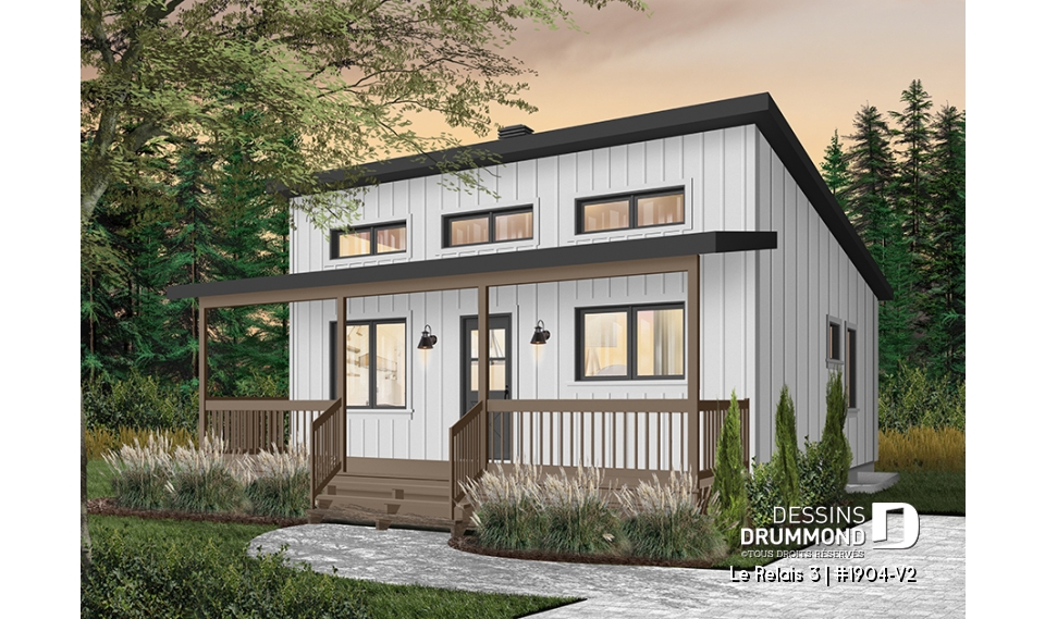 Version couleur no. 2 - Vue avant - Le Relais 3