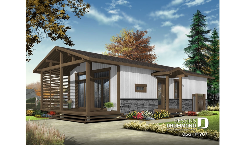 Version couleur no. 2 - Vue avant - Opal