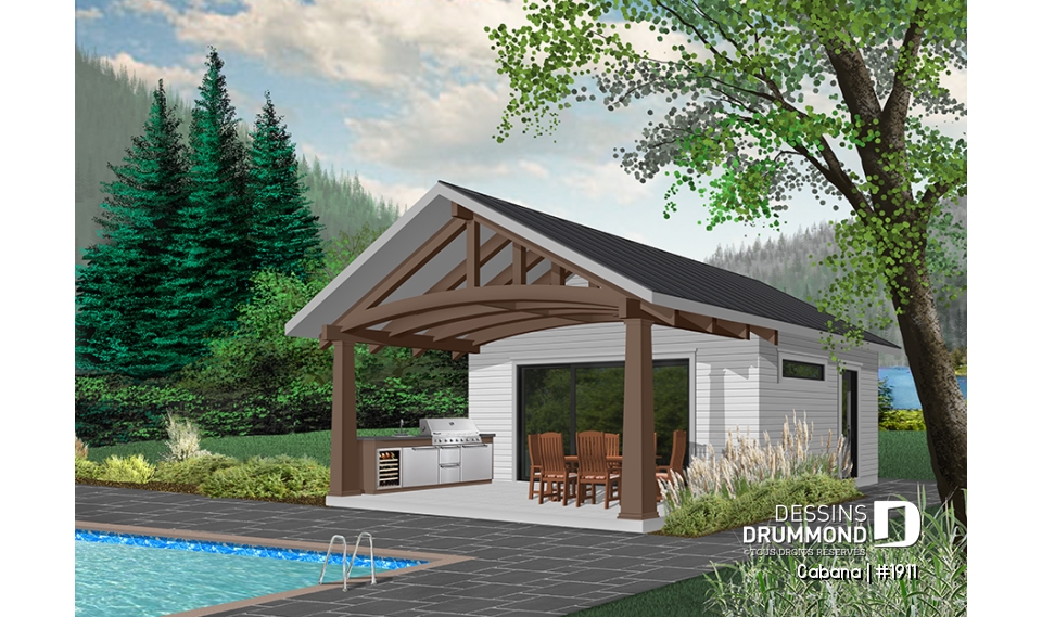 Version couleur no. 1 - Vue avant - Cabana