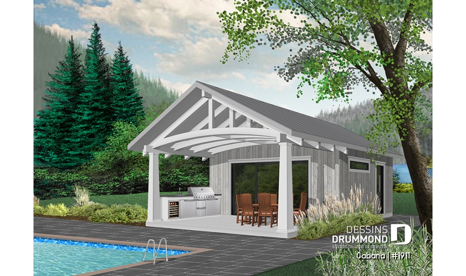 Vue avant - MODÈLE DE BASE - Cabana