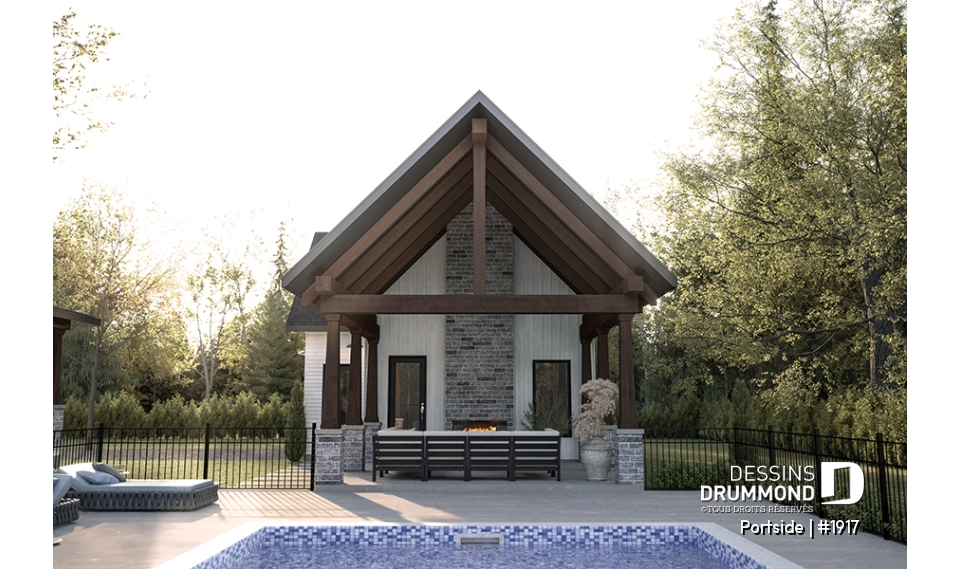 Élévation gauche - Portside