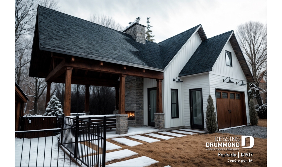 Vue avant - MODÈLE DE BASE - Portside