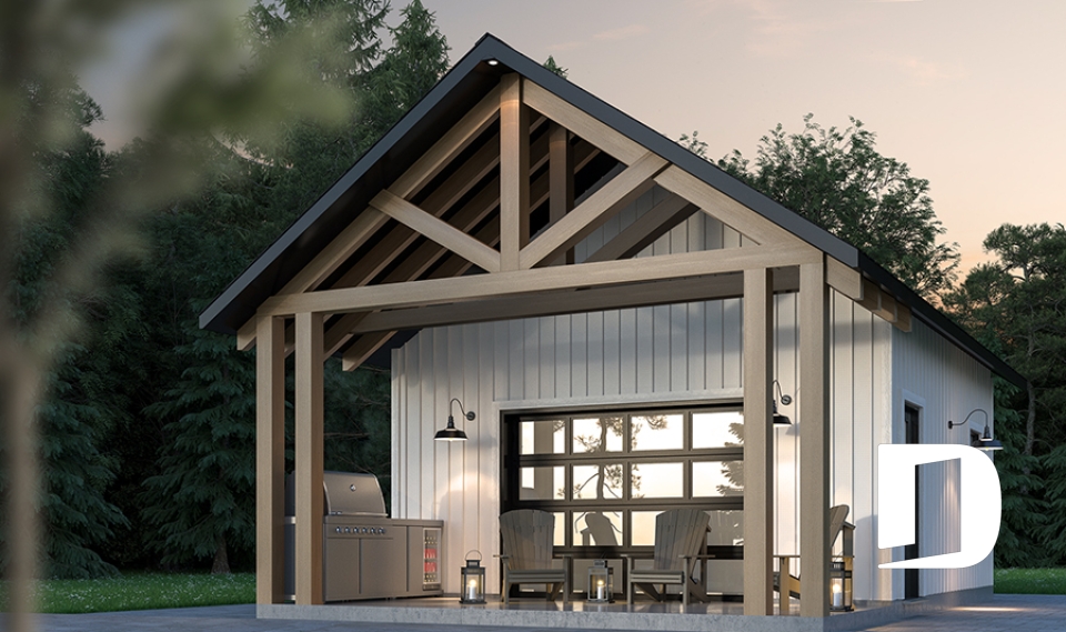 Vue avant - MODÈLE DE BASE -  - Casita